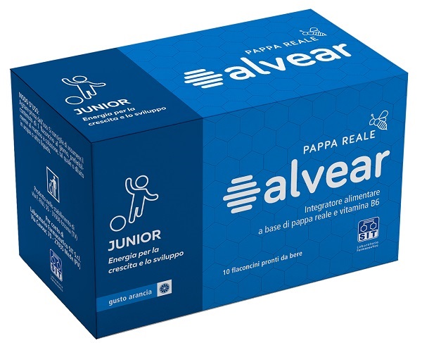ALVEAR JUNIOR PAPPA REALE 10 FLACONCINI - fitfarma.it