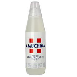 DISINFETTANTE IGIENIZZANTE A BASE DI IPOCLORITO DI SODIO ANTIMICROBICO AD AMPIO SPETTRO D'AZIONE AMUCHINA LIQUIDA 100% 1000 ML - fitfarma.it