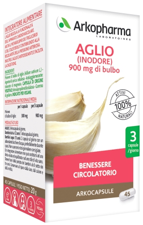 ARKO CAPSULE AGLIO 45 CAPSULE - fitfarma.it