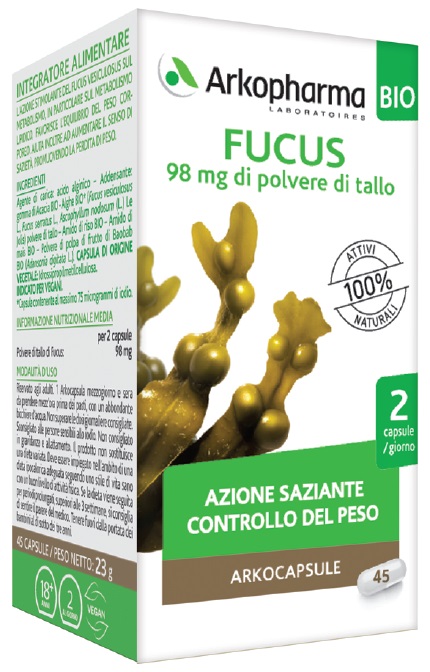 ARKO CAPSULE FUCUS BIO 45 CAPSULE - fitfarma.it