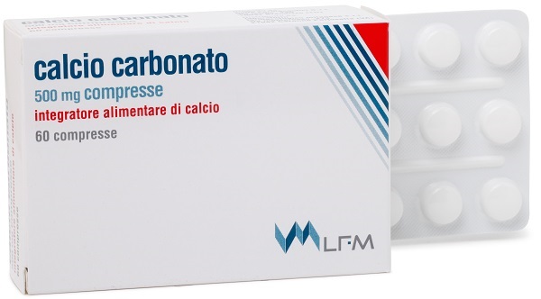 CALCIO CARBONATO 60 COMPRESSE - fitfarma.it
