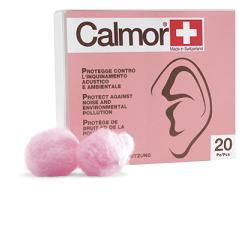 TAPPO AURICOLARE ANTISUONO IN CERA NATURALE CALMOR 12 PEZZI CODICE ARTICOLO 22038 - fitfarma.it