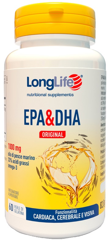 LONGLIFE EPA DHA 60 PERLE - fitfarma.it