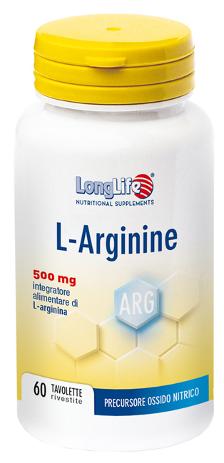 LONGLIFE LARGININE 60 TAVOLETTE - fitfarma.it