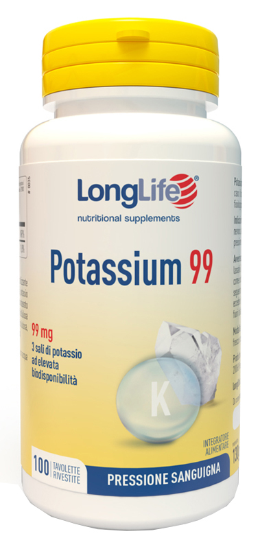 LONGLIFE POTASSIUM 99 100 TAVOLETTE - fitfarma.it