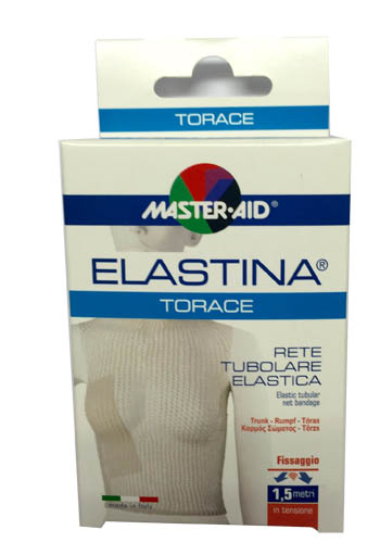 RETE TUBOLARE ELASTICA IPOALLERGENICA MASTER-AID ELASTINA TORACE 5 MT IN TENSIONE CALIBRO 8 CM - fitfarma.it