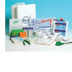 ASTUCCIO PRONTO SOCCORSO DINAMIC PRONTO PER L'USO PER TUTTE LE ESIGENZE DI SICUREZZA E DI PREVENZIONE - fitfarma.it