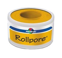 CEROTTO IN ROCCHETTO MASTER-AID ROLLPORE TESSUTO NON TESSUTO 5X1,25 - fitfarma.it