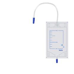 SACCA DI DRENAGGIO DA GAMBA PER INCONTINENZA TUBO 10 CM 10 PEZZI - fitfarma.it