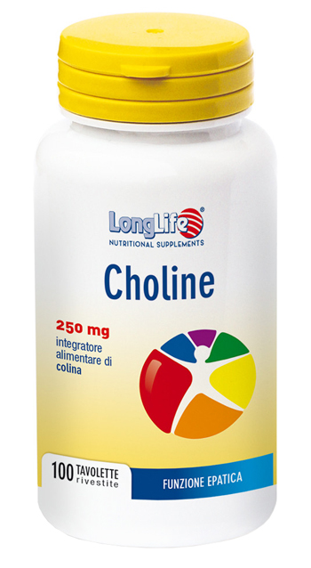 LONGLIFE CHOLINE 100 TAVOLETTE RIVESTITE - fitfarma.it
