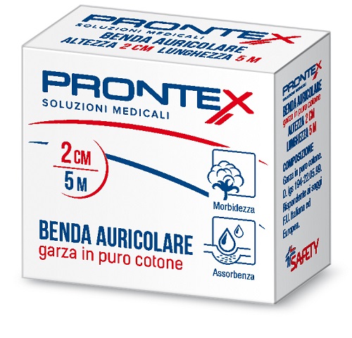 PRONTEX BENDA AURICOLARE 2 CM - fitfarma.it