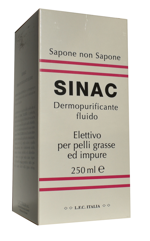 SINAC FLUIDO DERMOPURIFICANTE 250 ML - fitfarma.it
