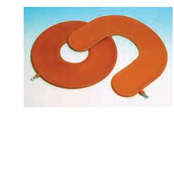CUSCINO ANTIDECUBITO PNEUMATICO IN GOMMA ROSSA. LARGHEZZA DELLA CIAMBELLA 45CM - fitfarma.it
