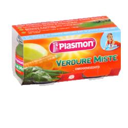 PLASMON OMOGENEIZZATO VERDURE MISTE 80 G X 2 PEZZI - fitfarma.it