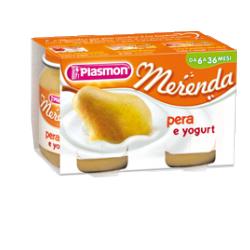 PLASMON OMOGENEIZZATO YOGURT PERA 120 G X 2 PEZZI - fitfarma.it