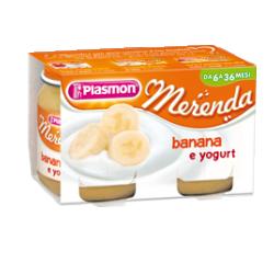 PLASMON OMOGENEIZZATO YOGURT BANANA 120 G X 2 PEZZI - fitfarma.it