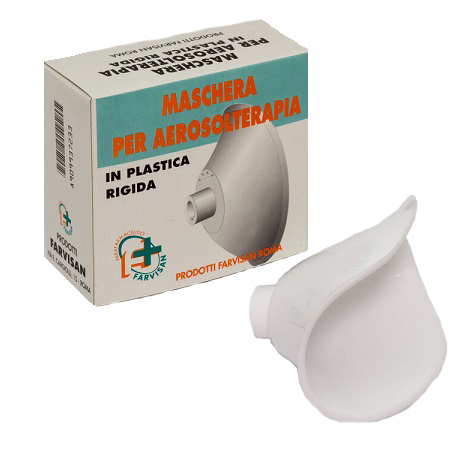 MASCHERA IN PLASTICA. RICAMBIO PER AEROSOLTERAPIA - fitfarma.it