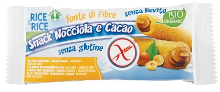 RICE&RICE SNACK DI RISO ALLA NOCCIOLA 25 G SENZA LIEVITO - fitfarma.it