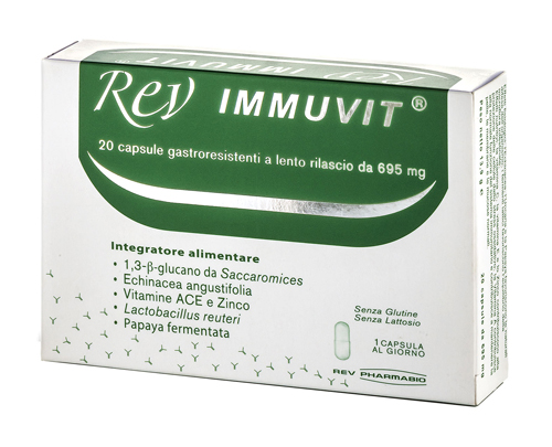 REV IMMUVIT 20 CAPSULE - fitfarma.it