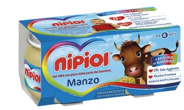 NIPIOL OMOGENEIZZATO MANZO 120 G 2 PEZZI - fitfarma.it