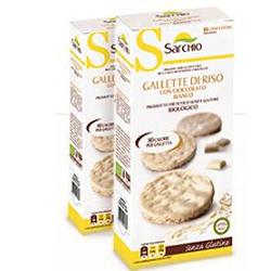 GALLETTE RISO CIOCCOLATO BIANCO 100 G - fitfarma.it