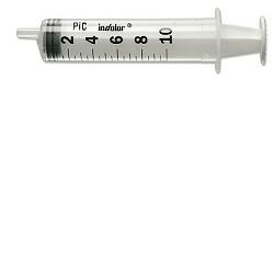 SIRINGA PIC MONOUSO STERILE SENZA AGO CAPACITA' 2,5ML 1 PEZZO - fitfarma.it