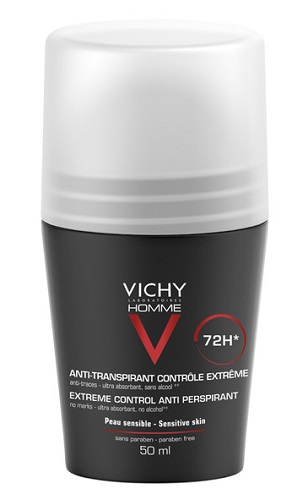VICHY HOMME DEO ROLL-ON ANTI-TRASPIRANTE 50 ML - fitfarma.it