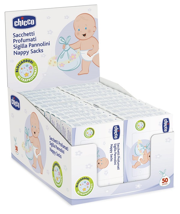 CHICCO SACCHETTI PROFUMATI PANNOLINI - fitfarma.it
