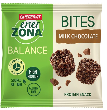 ENERZONA BITES MILK CHOCOLATE 1 BUSTINA - fitfarma.it