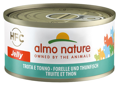 ALMO NATURE CAT TROTA TONNO 70 G - fitfarma.it