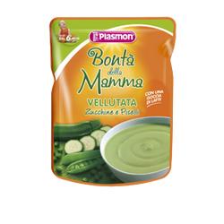 PLASMON POUCHES VELLUTATA DI ZUCCHINE E PISELLI 180 G - fitfarma.it