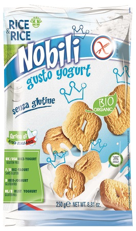 RICE&RICE NOBILI DI RISO CON YOGURT 250 G - fitfarma.it