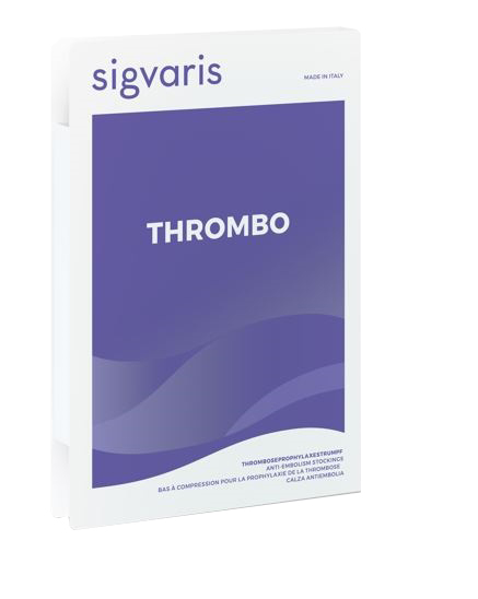 SIGVARIS THROMBO COSCIA LUNGA PUNTA APERTA BIANCO M - fitfarma.it