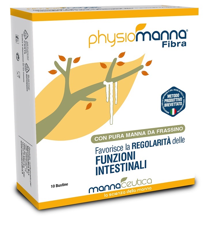 PHYSIOMANNA FIBRA 10 BUSTINE - fitfarma.it