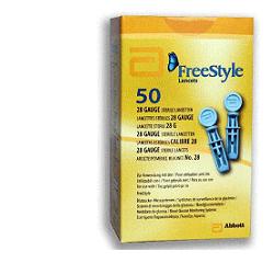 LANCETTE PUNGIDITO FREESTYLE GAUGE 28 50 PEZZI - fitfarma.it