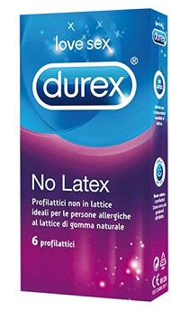 PROFILATTICO DUREX NO LATEX 6 PEZZI - fitfarma.it