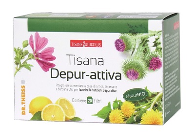 NATURPLUS TISANA DEPUR-ATTIVA 20 FILTRI - fitfarma.it