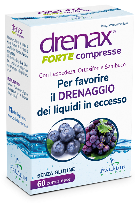 DRENAX FORTE MIRTILLO 60 COMPRESSE - fitfarma.it