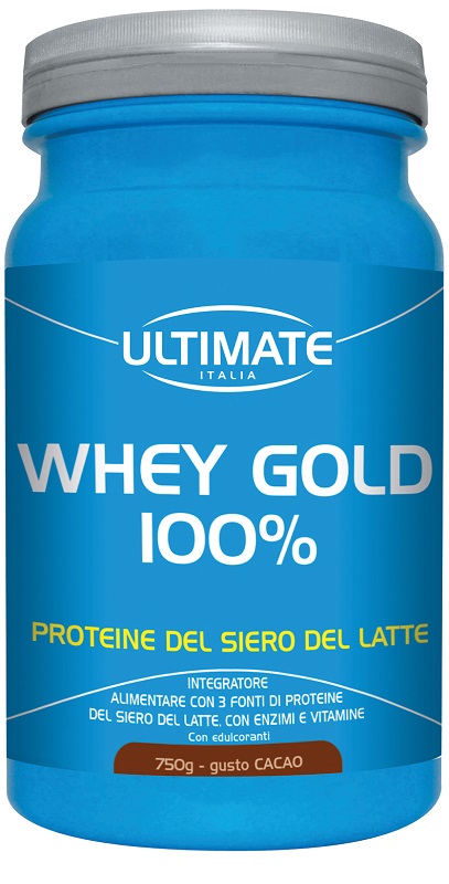 WHEY GOLD 100 % CACAO 750 G 1 PEZZO - fitfarma.it