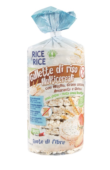 RICE&RICE GALLETTE MULTICEREALI 100 G SENZA LIEVITO - fitfarma.it