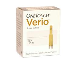 STRISCE MISURAZIONE GLICEMIA ONETOUCH VERIO 25 PEZZI - fitfarma.it