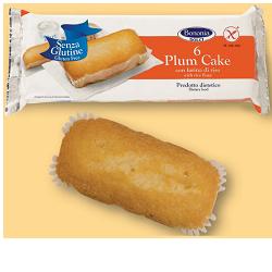 BONONIA PLUMCAKE CON FARINA DI RISO SENZA GLUTINE 6 X 36 G - fitfarma.it