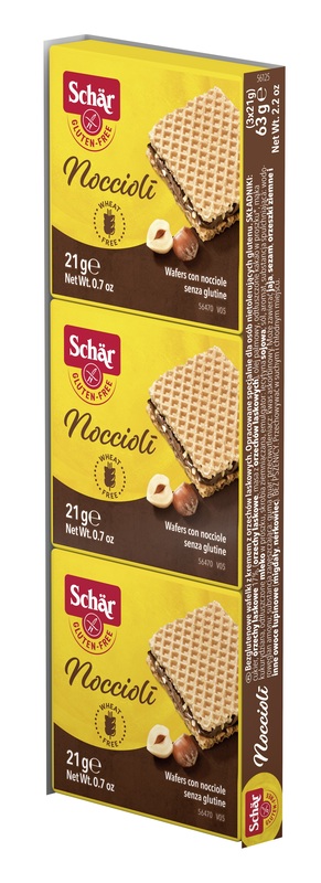 SCHAR NOCCIOLI SNACK 3 PEZZI 21 G - fitfarma.it