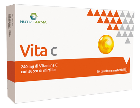 VITA C 20 TAVOLETTE MASTICABILI - fitfarma.it