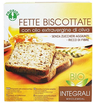 FETTE BISCOTTATE INTEGRALI SENZA ZUCCHERO 270 G - fitfarma.it