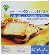 FETTE BISCOTTATE SENZA SALE SENZA ZUCCHERO 270 G - fitfarma.it