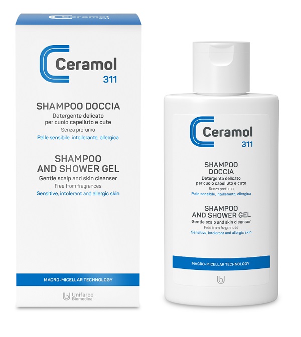 CERAMOL SHAMPOO DOCCIA FLACONE 200 ML - fitfarma.it