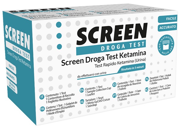 DROGA TEST CHE RILEVA UNA SOSTANZA KETAMINA SCREEN DROGA TEST KETAMINA - fitfarma.it
