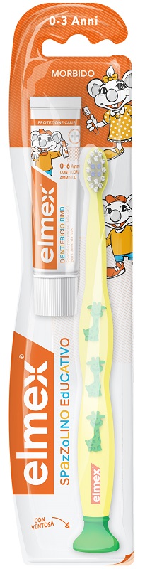 ELMEX SPAZZOLINO BIMBI EDUCATIVO NEW 0-3 ANNI - fitfarma.it