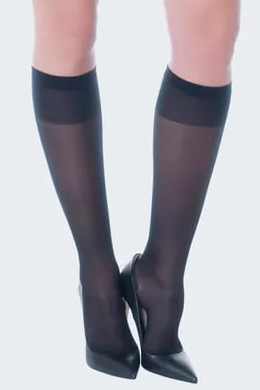 GAMBALETTO PREVENTIVO SHEER & SOFT 2850SF 18MMHG NERO 5 - fitfarma.it